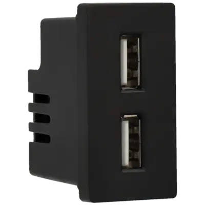 Panel de conector para usb