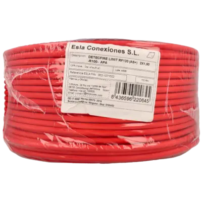 Cable apantallado de incendio
