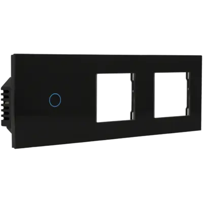 Kit con panel triple e interruptor
