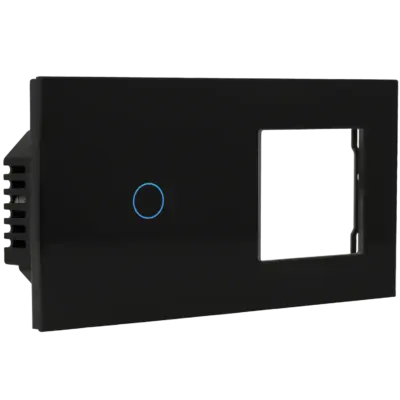 Kit con panel doble e interruptor