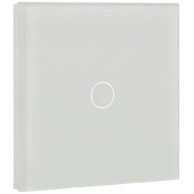 Panel de interruptor simple con 1 botón
