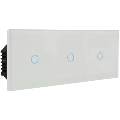 Kit con panel triple e interruptor