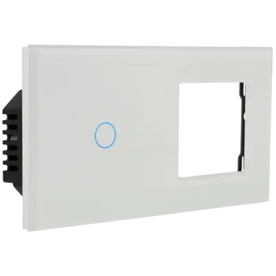 Kit con panel doble e interruptor