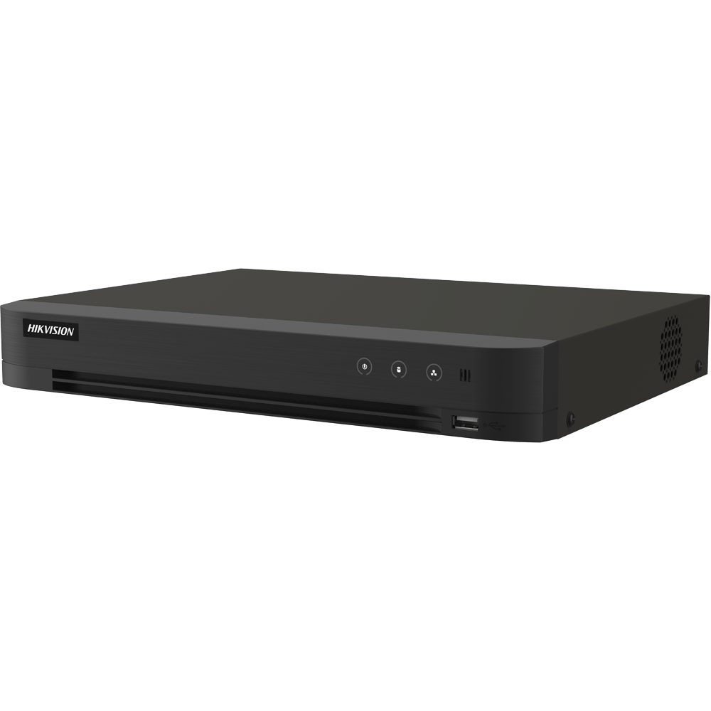 Hikvision DVR 5n1 gama PRO 4 CH HDTVI / HDCVI / AHD / CVBS iDS-7204HUHI-M1/PXT/4A+4/1ALM