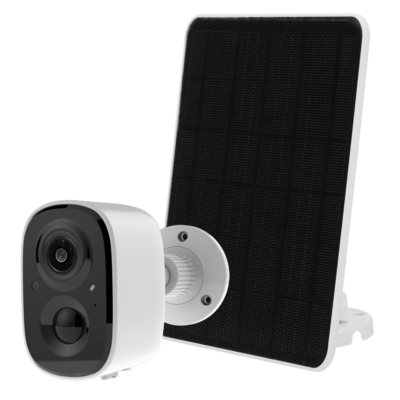 Vicohome Kit cámara WiFi 3 Mpx + Panel Solar 6 W 3 MP, 3.3 mm, WiFi, PoE CG6-SOLAR5V-6W