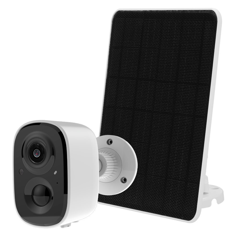 Vicohome Kit cámara WiFi 3 Mpx + Panel Solar 6 W 3 MP, 3.3 mm, WiFi, PoE CG6-SOLAR5V-6W