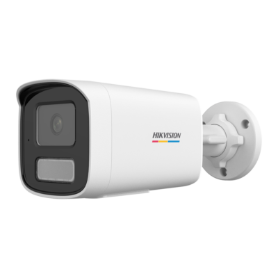 Hikvision Cámara Bullet IP gama VALUE Resolución 4 Mpx (2560x1440) color blanco 4 MP, 4 mm, PoE DS-2CD1T47G3-LIU(4mm)