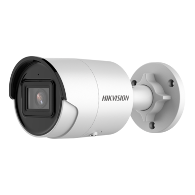 Hikvision cámara Bullet IP gama VALUE Resolución 2 Megapíxel (1920x1080)Lente 2.8 mm color branco 2 MP, 2.8 mm, PoE DS-2CD3023G2-IU(2.8mm)