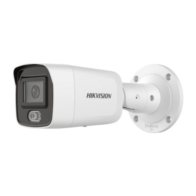 Hikvision cámara Bullet IP gama VALUEResolución 4 MPx (2688x1520)Lente 2.8 mm color branco 4 MP, 2.8 mm, PoE DS-2CD3047G2-LS(2.8mm)(C)