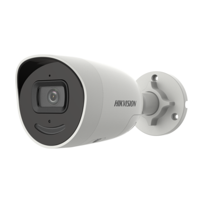 Hikvision cámara Bullet IP gama VALUE Resolución 5 Megapíxel (2592x1944)Lente 2.8 mmIR alcance 40 m color branco 2 MP, 2.8 mm, PoE DS-2CD3056G2-IU/SL(2.8mm)