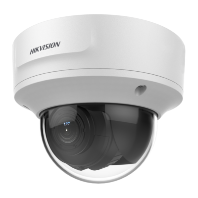 Hikvision Cámara Domo IP gama VALUE Resolución 2 MPx (1920x1080)Lente varifocal 2.7~13.5 mm IR alcance 40 m color branco 2 MP, 2.7 ~ 13.5 mm Motorizada, PoE DS-2CD3721G0-IZS(2.7-13.5mm)(C)