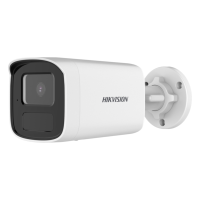 Hikvision cámara Bullet IP gama VALUE color blanco 2 MP, 2.8 mm, PoE DS-2CD3T21G0-IUF(2.8mm)(C)