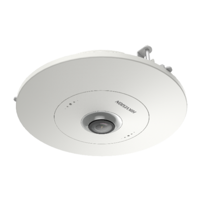 Hikvision cámara IP Fisheye gama VALUE color blanco 6 MP, 1.27 mm, PoE DS-2CD6365G0E-S/RC(1.27mm)