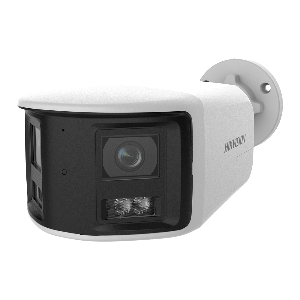 Hikvision Cámara bullet 180º IP gama Value color blanco 6 MP, 2.8 mm, PoE DS-2CFW06-P(2.8mm)