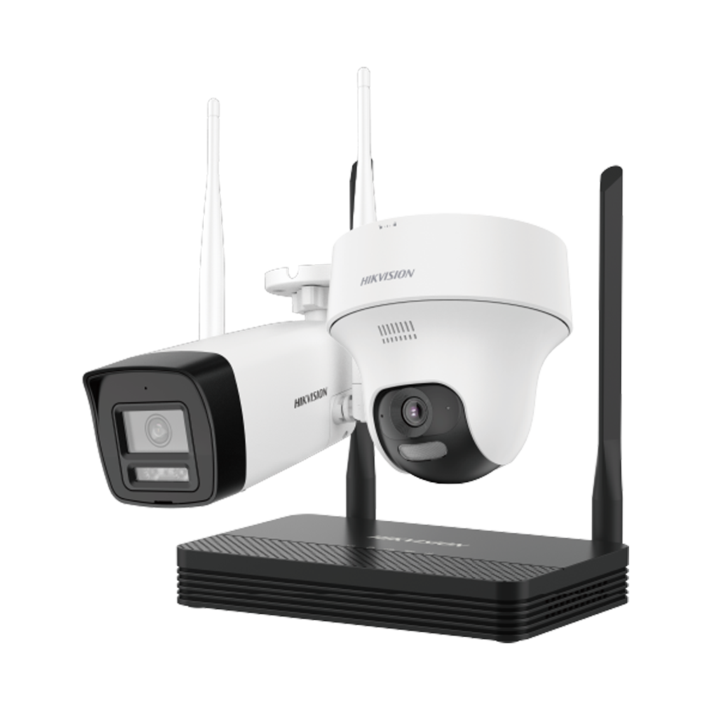 Hikvision Kit de Videovigilancia Hikvision Wifi DS-J142I/NKS424W02H