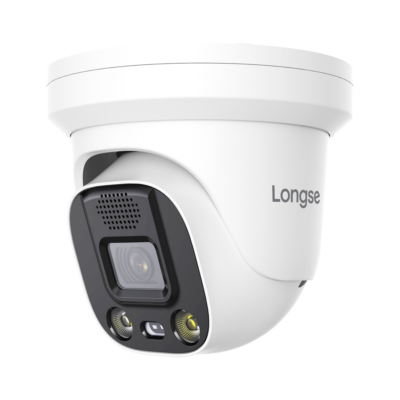 Easy-P Cámara Turret IP AI EASY Lente 2.8 mm 8 MP, 2.8 mm, PoE EP-IPT221A-8-SL