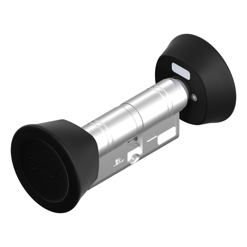 Iloq Cilindro inteligente S50 con lector largoApertura con TAG NFC o APP móvilSin necesidad de batería (alimentado con NFC)Dimensiones ILOQ-S50-CYLINDER-3030-DOUBLE-L
