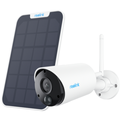 Reolink Cámara WiFi a Batería con Panel Solar 5 MP RL-ARGUS-ECO-B320-SOLARKIT-V2
