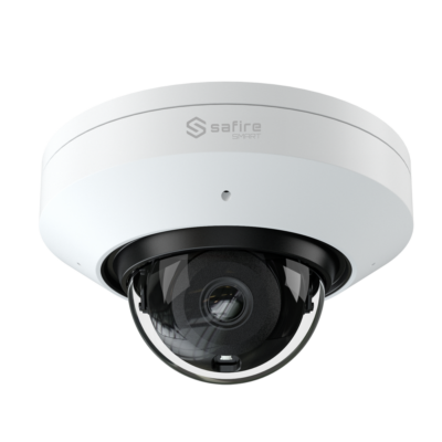 Safire Smart Cámara Domo WiFi gama E Inteligencia Artificial color blanco 5 MP, 2.8 mm, WiFi, PoE SF-IPD051A-5WE1