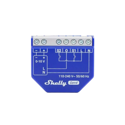 Shelly Dimmer 0/1 10V PM Gen4 SH-DIMMER-01-10V-GEN4