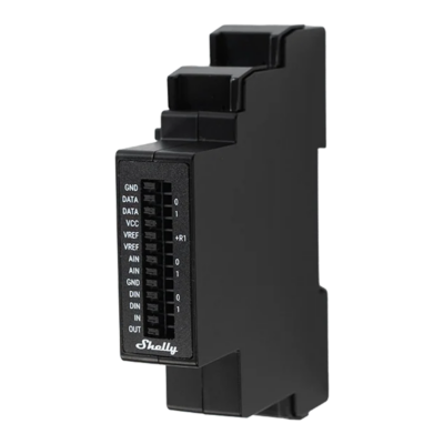 Shelly Pro Sensor Add Conecta hasta 5 sensores de temperatura DS18B20 SH-PRO-SENSOR-ADDON