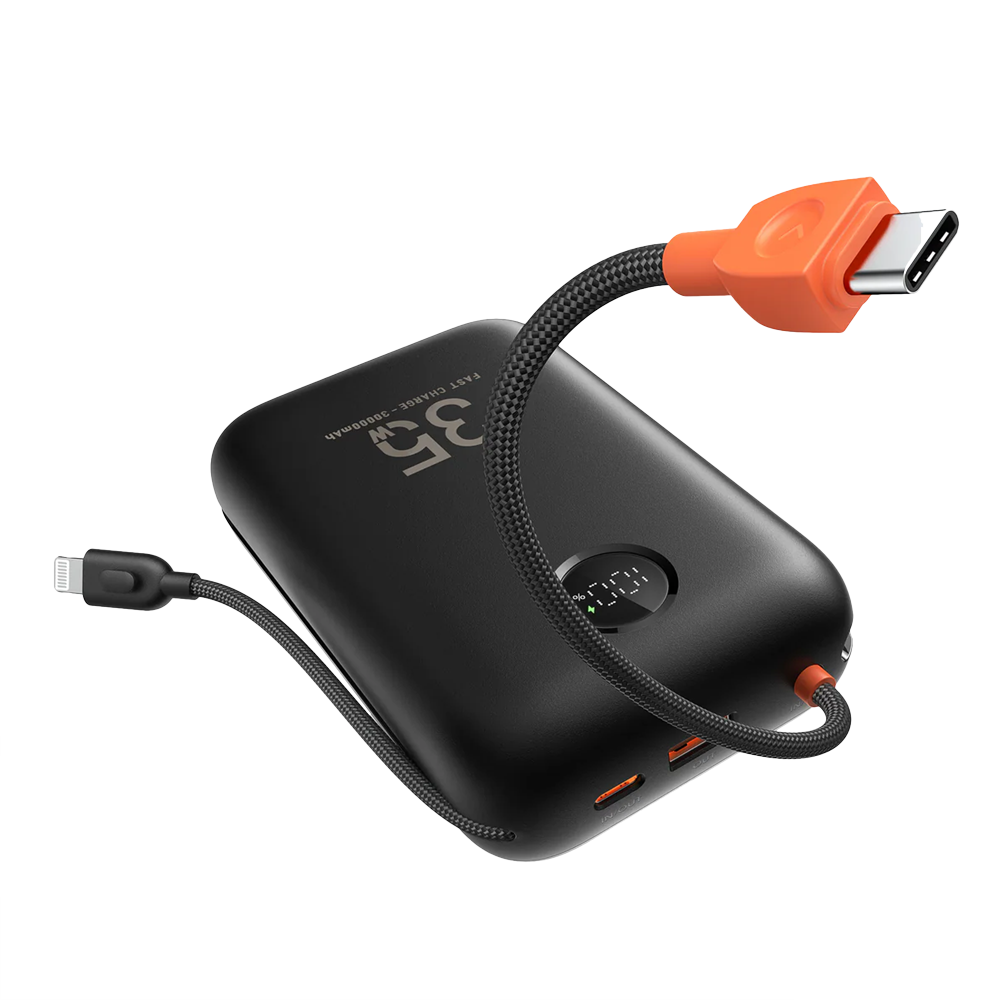 Veger Power Bank Capacidad 30000mAh color negro VG-W3018
