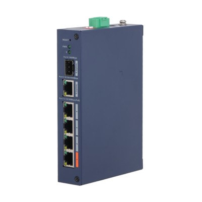 Dahua Security Industrial L2 Managed Switch XS-SWI0604HIPOE-MF-60-DIN