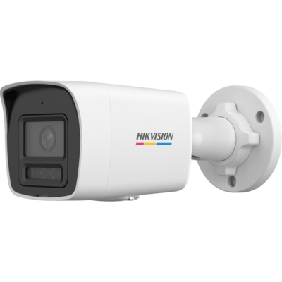 Hikvision Cámara Bullet IP gama VALUE Resolución 6 Mpx (3200x1800) color blanco 6 MP, 4 mm, PoE DS-2CD1067G3-LIU(4mm)
