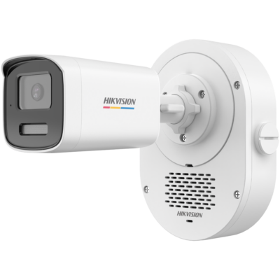 Hikvision Cámara Bullet IP gama VALUE Resolución 4 Mpx (2560x1440) color blanco 4 MP, 2.8 mm, PoE DS-2CD1T47G3-LIU/LSL(2.8mm)