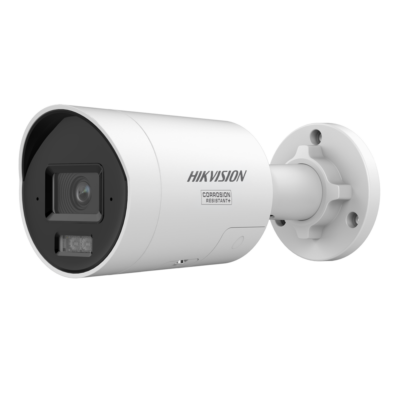 Hikvision cámara IP Bullet gama PRO ColorVu3.0 color blanco 6 MP, 4 mm, PoE DS-2CD2067G3-LI2UY/SRB(4mm)