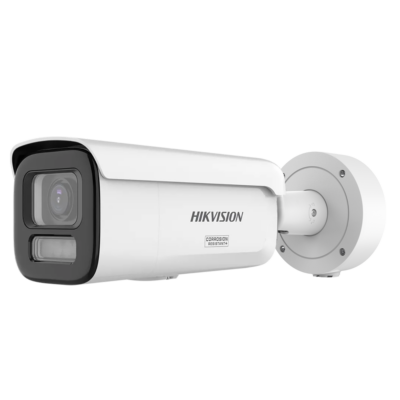 Hikvision cámara IP Bullet gama PRO ColorVu3.0 color blanco 6 MP, 2.8 ~ 12 mm Motorizada, PoE DS-2CD2667G3-LIZS2UY/SRB(2.8-12mm)