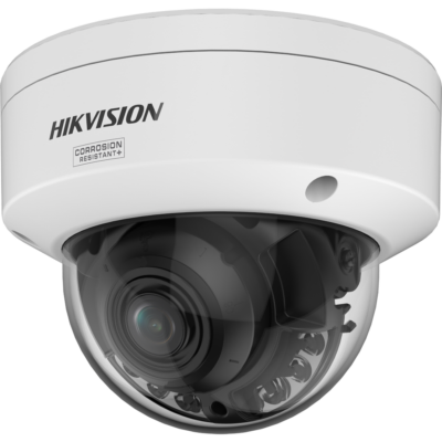 Hikvision cámara IP Domo gama PRO ColorVu3.0 color blanco 6 MP, 2.8 ~ 12 mm Motorizada, PoE DS-2CD2767G3T-LIZSY(2.8-12mm)