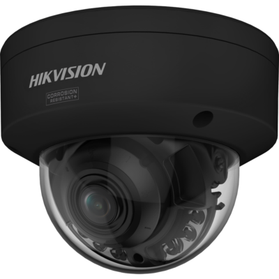 Hikvision cámara IP Domo gama PRO ColorVu3.0 color blanco 6 MP, 2.8 ~ 12 mm Motorizada, PoE DS-2CD2767G3T-LIZSY(2.8-12mm)/BLACK