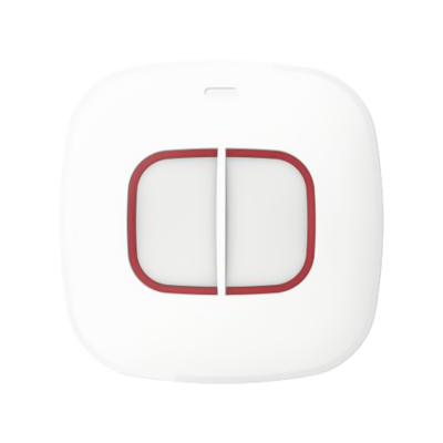 Hikvision Doble botón de pánico Grado 2 DS-PDEB2-EG2-WE(B)(Dual button)