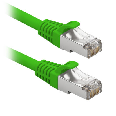 Safire Cable F/UTP de parcheo Ethernet color verde FUTP6-5G