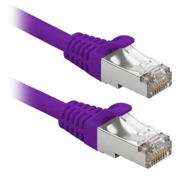 Safire Cable F/UTP de parcheo Ethernet color morado FUTP6-5PU