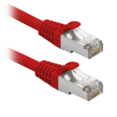 Safire Cable F/UTP de parcheo Ethernet color rojo FUTP6-5R
