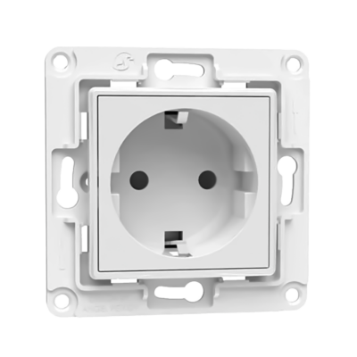 Shelly Wall Socket EU Blanco SH-WALL-SOCKET-W