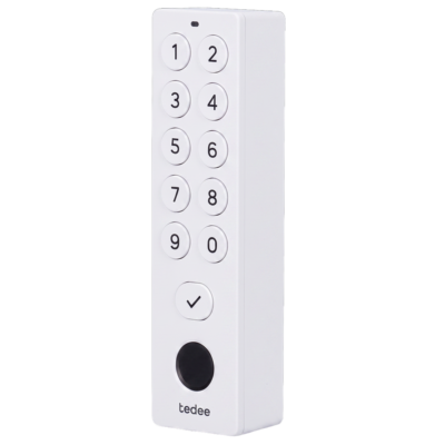 Tedee Accesorio de teclado Comunicación Bluetooth TEDEE-KEYPADPRO-WHITE