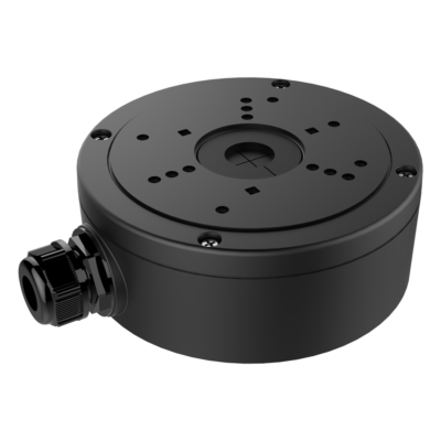 Hikvision Caja de conexiones Para cámaras domo color negro DS-1280ZJ-S-Y(Black)