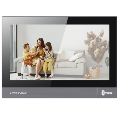 Hikvision Monitor para videoportero Pantalla táctil IPS de 7" DS-KH8381-TE1