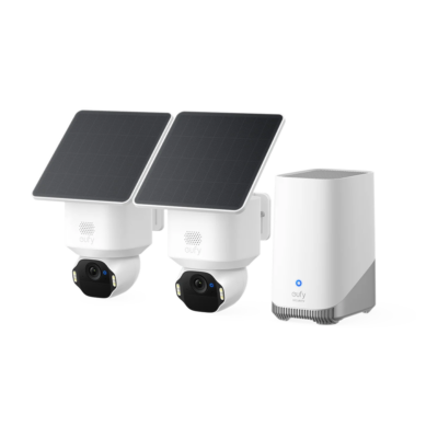 Eufy SoloCam E42 2+1 (HomeBase S380) 2 MP EUFY-SOLOCAM-E42-KIT-W