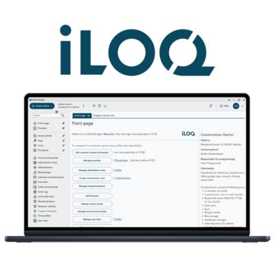 Iloq Licencia software control de acceso ILOQ-LICENSE-PLUS-ONLINE-4G