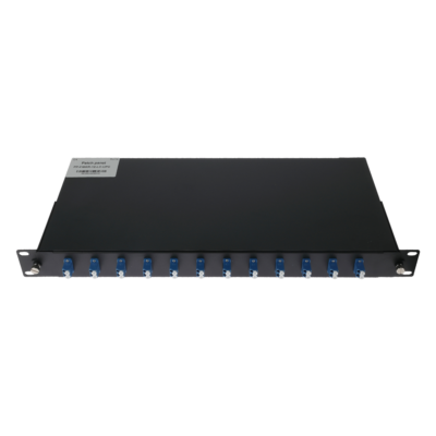 CCTV & Alarmas Panel de parcheo 1U para rack de 19 pulgadas PP-FIBER-12-LC-UPC
