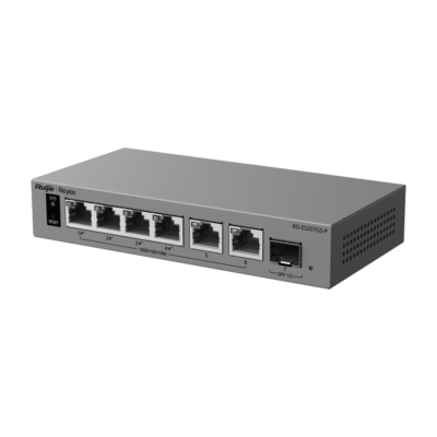 Reyee Ruijie Reyee Cloud Managed L2 PoE Switch RG-ES207GS-P