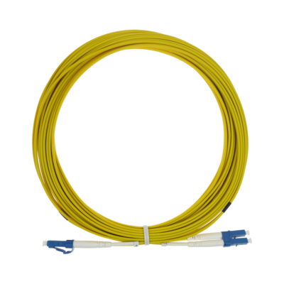 Safire Cable de conexión de fibra óptica color amarillo SF-LC-UPC-LC-UPC-SM-DX-10M