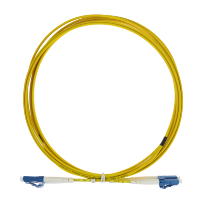 Safire Cable de conexión de fibra óptica color amarillo SF-LC-UPC-LC-UPC-SM-DX-3M
