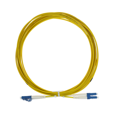 Safire Cable de conexión de fibra óptica color amarillo SF-LC-UPC-LC-UPC-SM-DX-5M