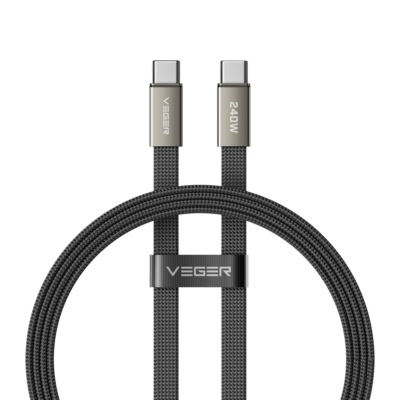 Veger Cable USB 2.0 para cualquier dispositivo color negro VG-CC2-MTB