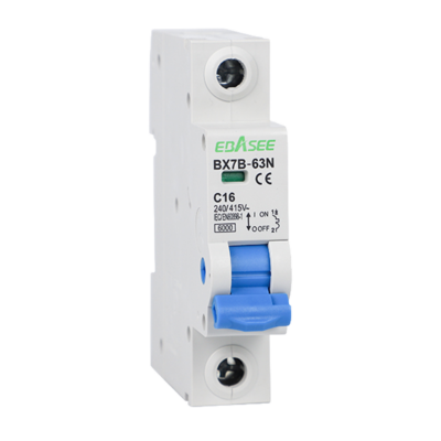CCTV & Alarmas Interruptor magnetotérmico Corriente nominal 16A BX7B-63N-16A-1P